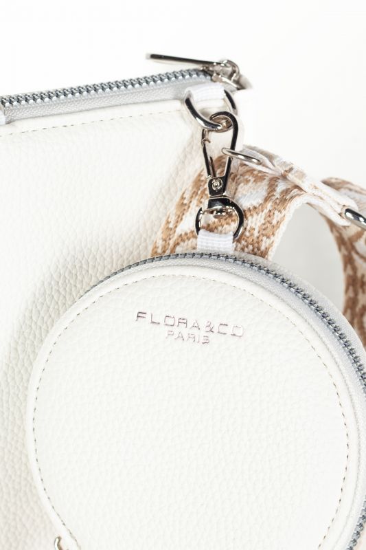 Schultertasche FLORA&CO F5006-BLANC