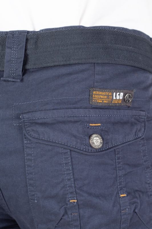 Stoff Shorts LEGENDERS GINGER-NAVY