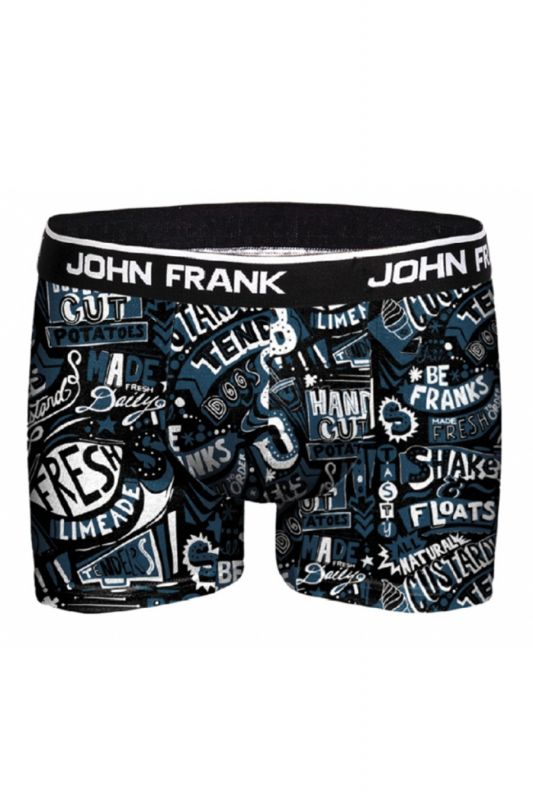 Boxershorts JOHN FRANK JFBD298-BLUE-SHAKES