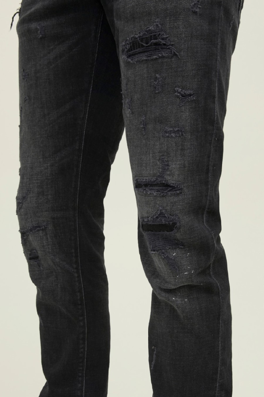 Teksapüksid JACK & JONES 12219593-Black-Denim