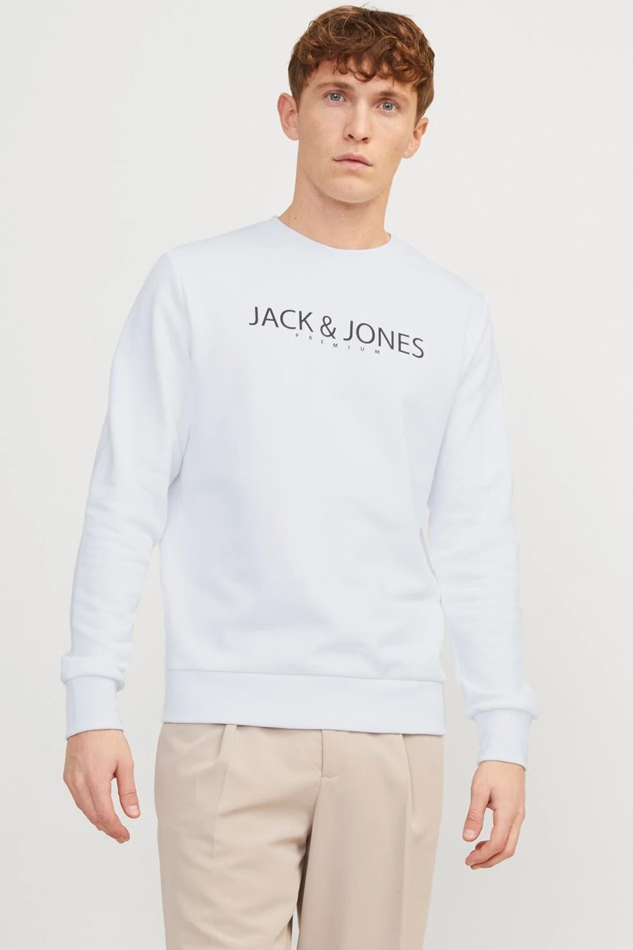 Spordidžemprid JACK & JONES 12256972-Bright-White