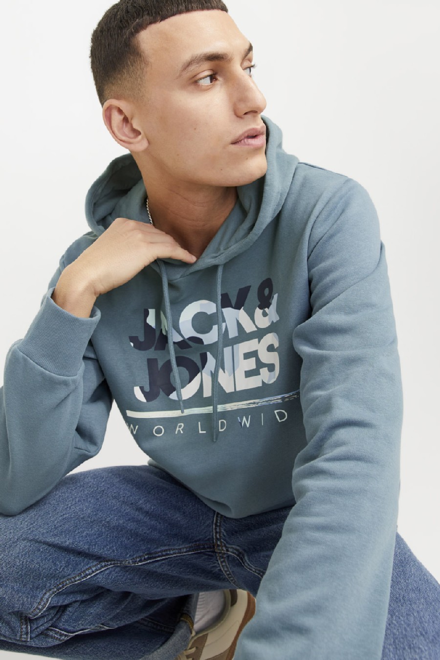 Spordidžemprid JACK & JONES 12277619-Goblin-Blue