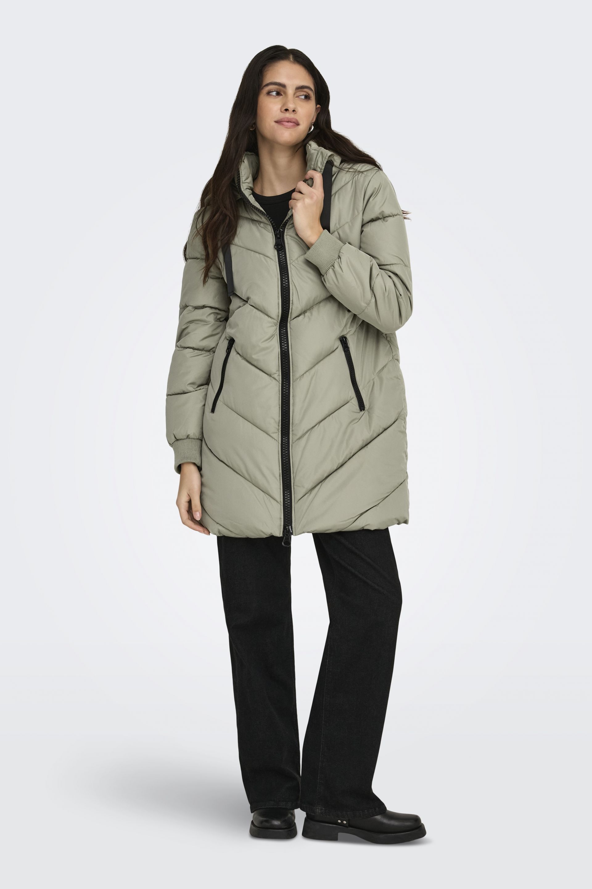 Talvejoped JACQUELINE DE YONG 15207784-Vetiver-BLACK