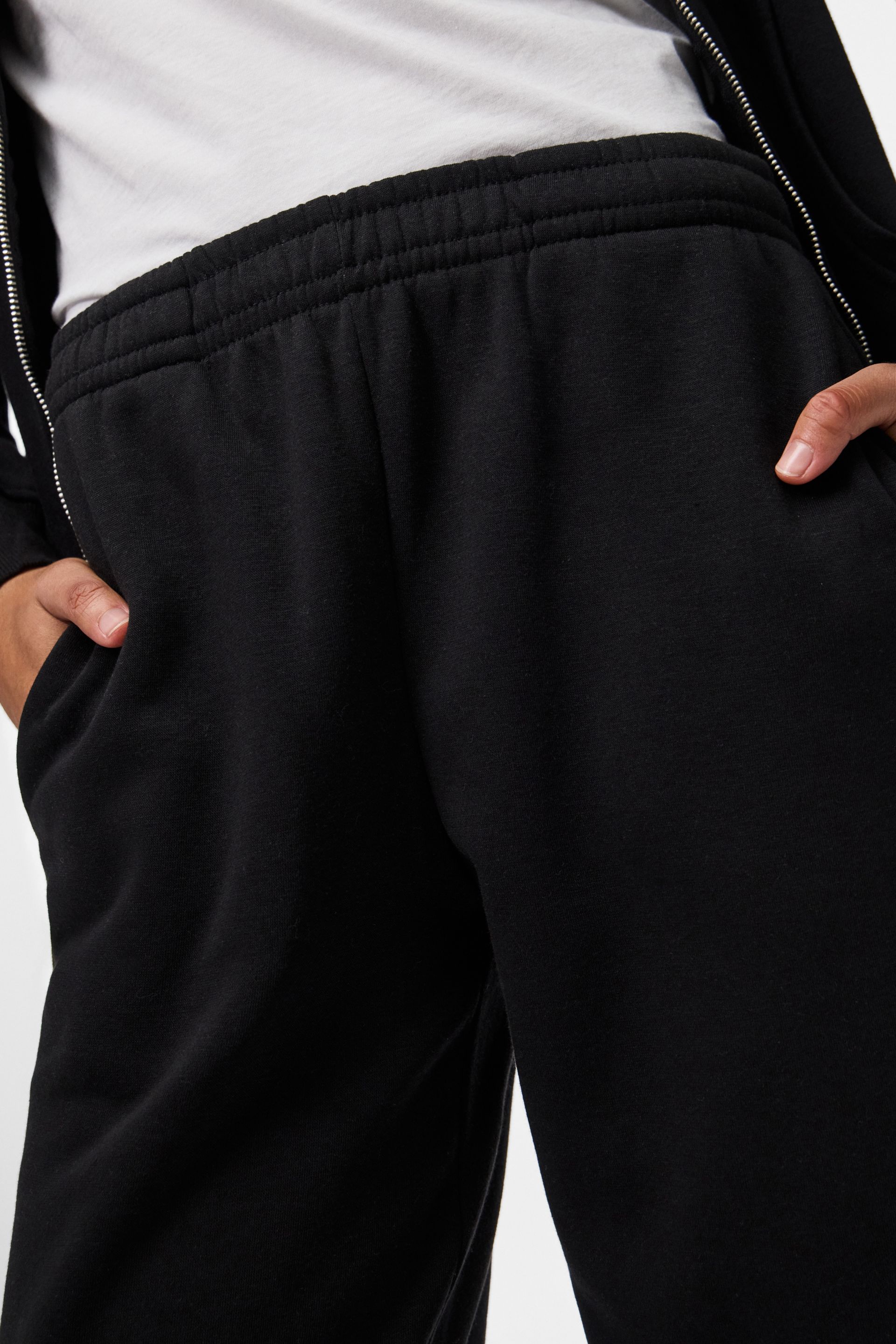 Kangast püksid PIECES 17156301-Black