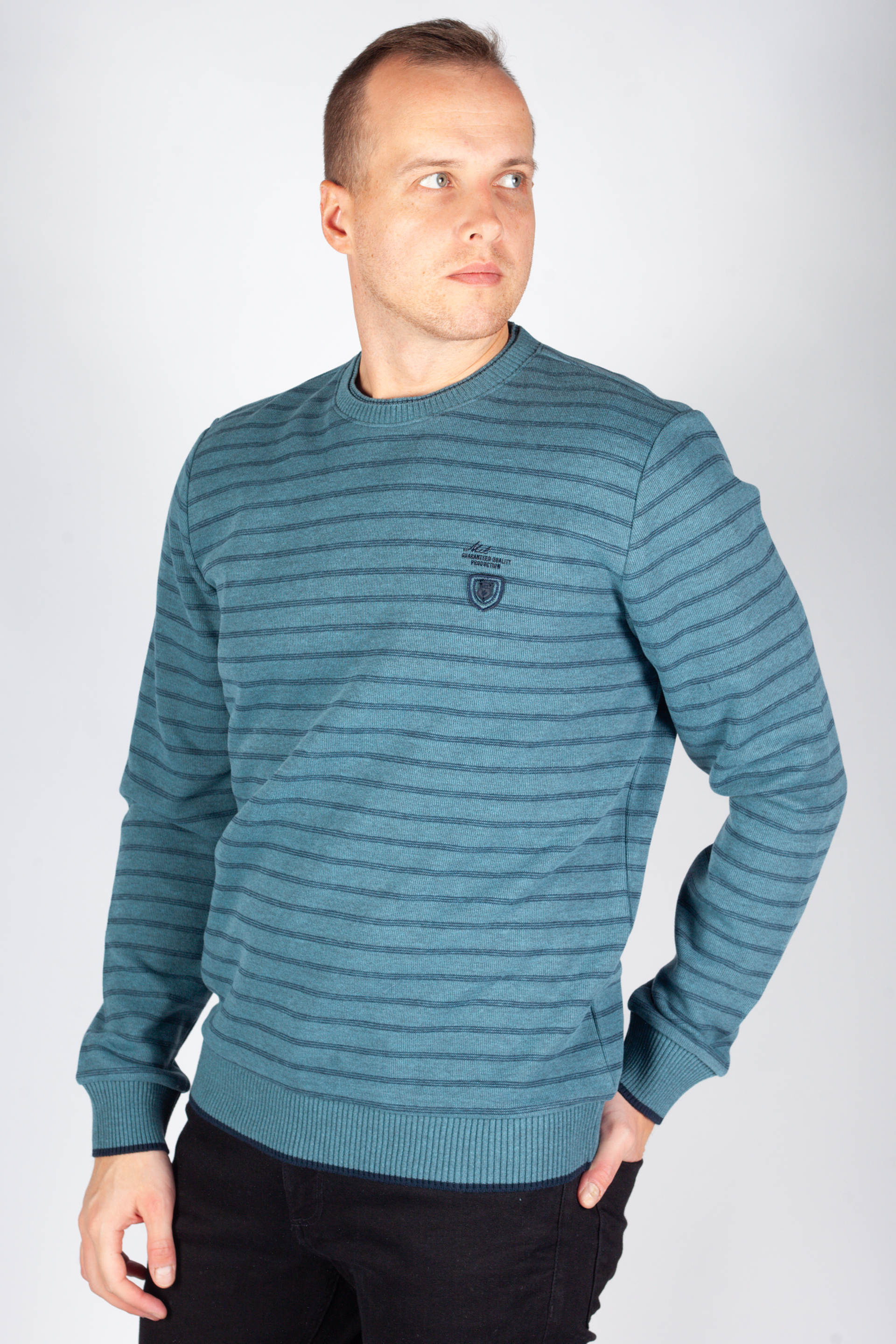 Džemprid MCL 39681-TURKUAZMELANJ