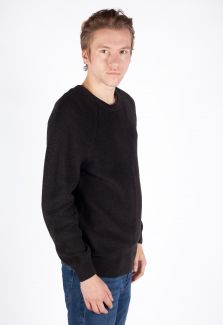 Džemprid MCL 33634-SIYAH-MELANJ