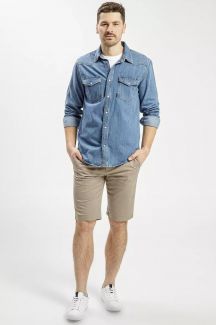 Riidest šortsid CROSS JEANS A565-282