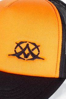 Nokkmütsid X JEANS RAPPER-ORANGE-BLACK