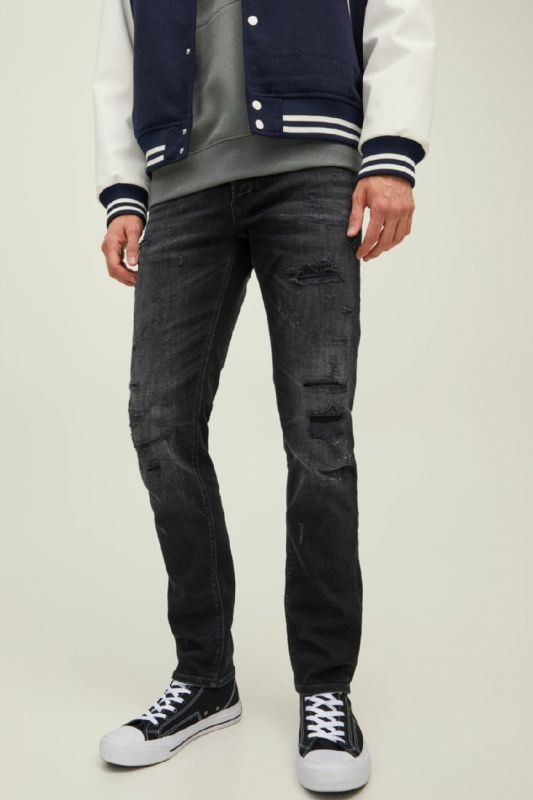 Teksapüksid JACK & JONES 12219593-Black-Denim