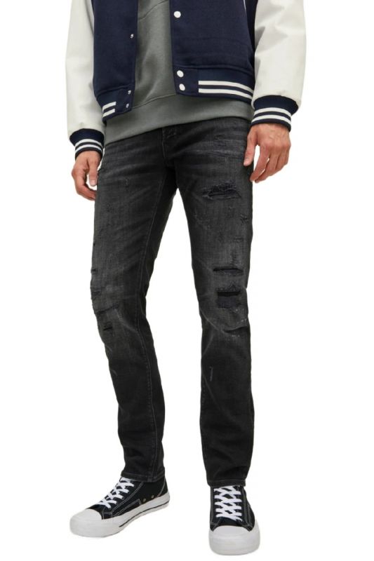 Teksapüksid JACK & JONES 12219593-Black-Denim