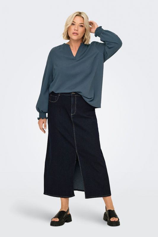 Pluusid ONLY CARMAKOMA 15285157-Ombre-Blue