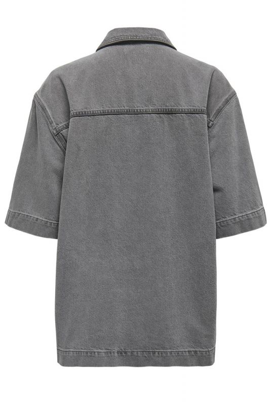 Lühikeste käistega särgid ONLY 15295757-Medium-Grey