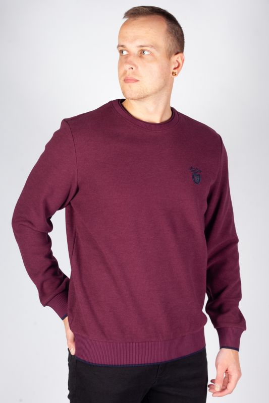 Džemprid MCL 27643-BORDO-MELANJ