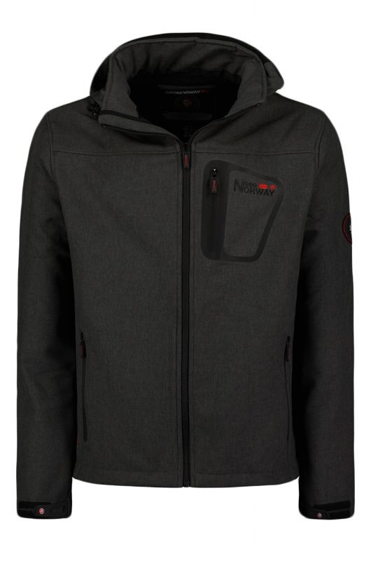 Joped GEOGRAPHICAL NORWAY TEXSHELL-Dark-Grey