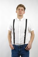 Suspenders X JEANS DJ25-BLACK
