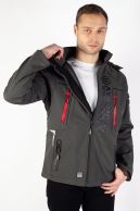 Jacket GEOGRAPHICAL NORWAY TECHNO-Dark-Grey