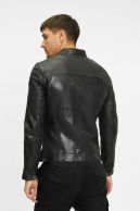 Leather jacket GIPSY GMBalton-SF-LASOV-black