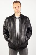 Leather jacket GIPSY GMDewid-CF-LABUV-black