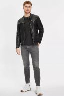 Leather jacket GIPSY GMJenno-LASUV-BLACK