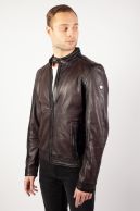 Leather jacket GIPSY GMSutton-LRACV-d-brown