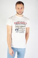T-shirt LEGENDERS HALIFAX-OFFWHITE