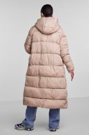 Winter jacket PIECES 17127426-Silver-Mink