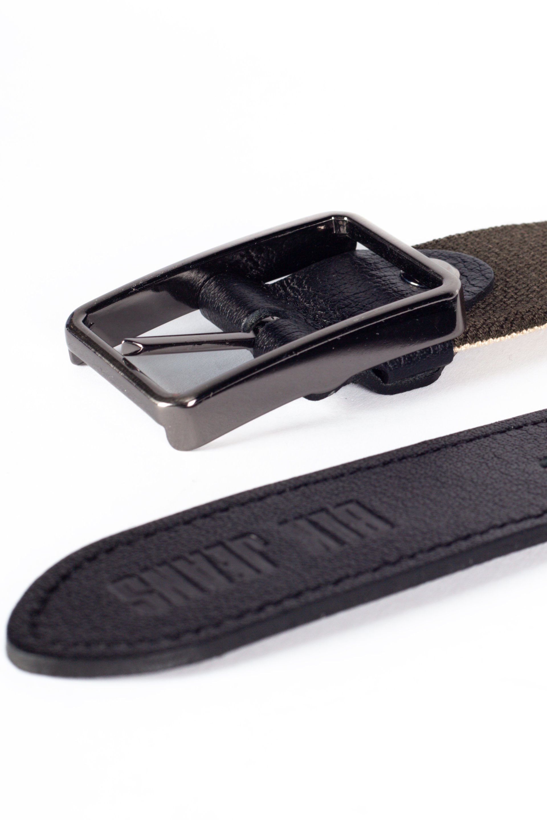 Canvas belt BLK JEANS 006340-KHAKI