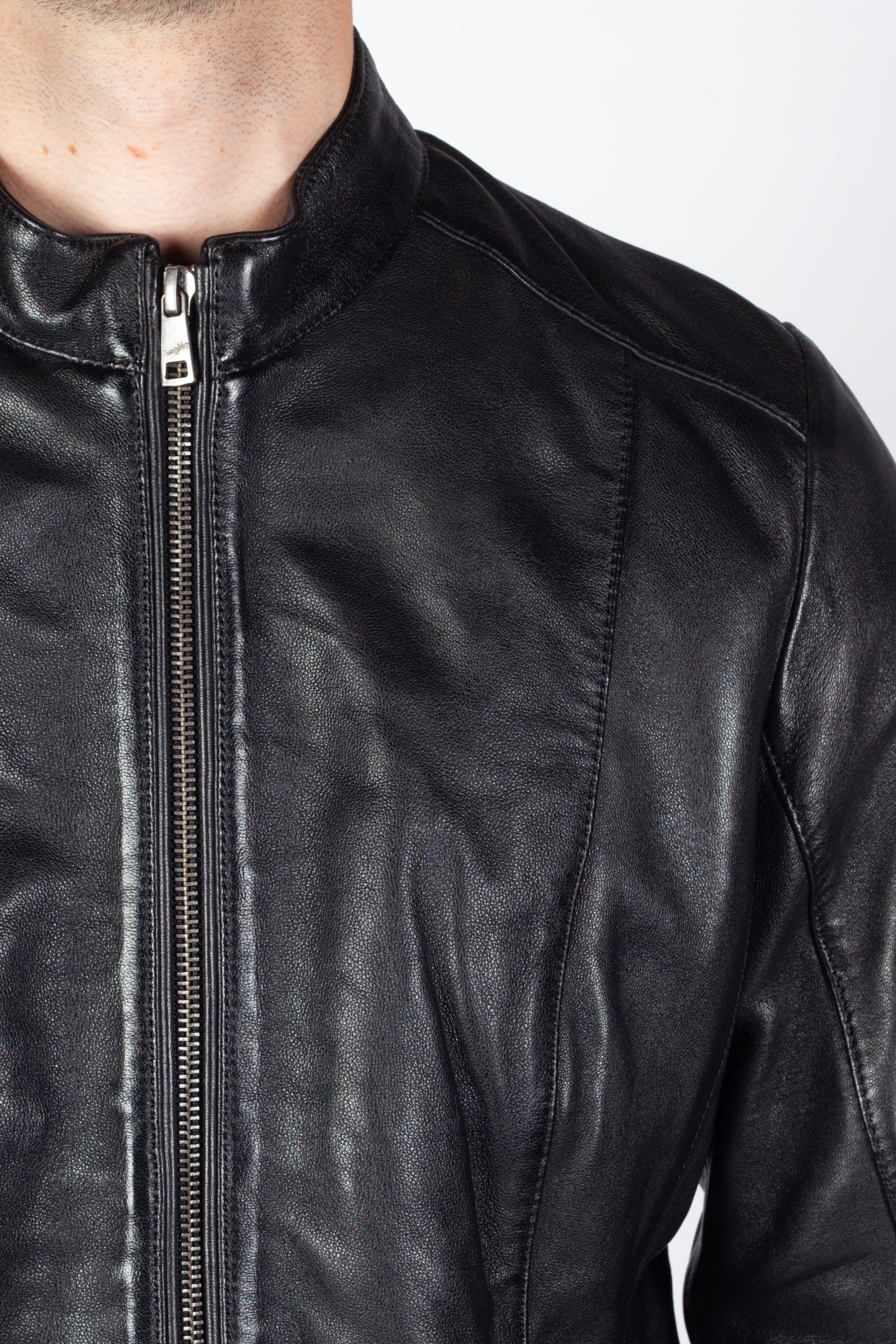 Leather jacket MAURITIUS 1101-0697-black