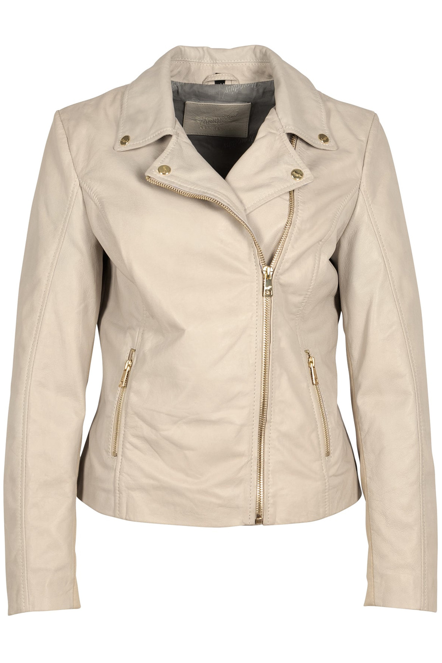 Leather jacket MAURITIUS 1101-0730-ivory