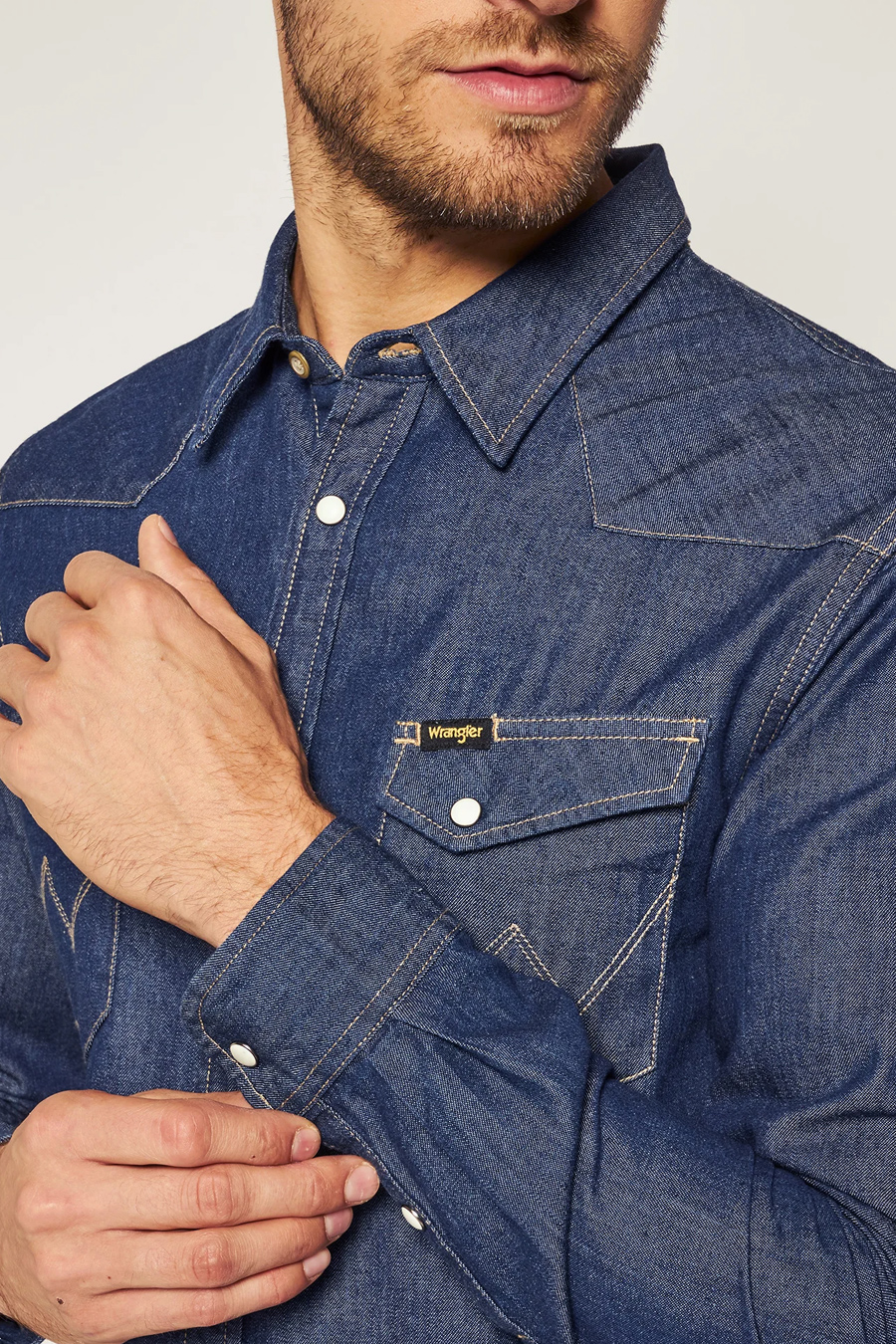 Denim shirt WRANGLER 112130116