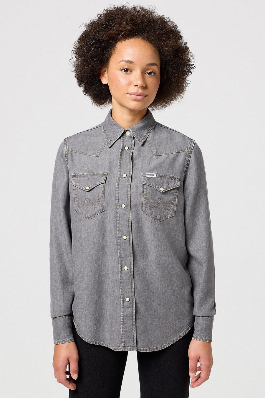 Denim shirt WRANGLER 112350288