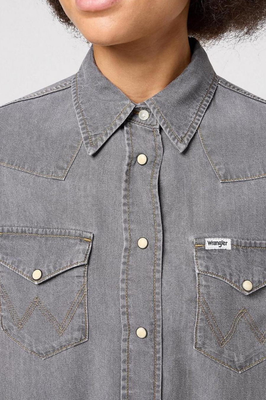 Denim shirt WRANGLER 112350288