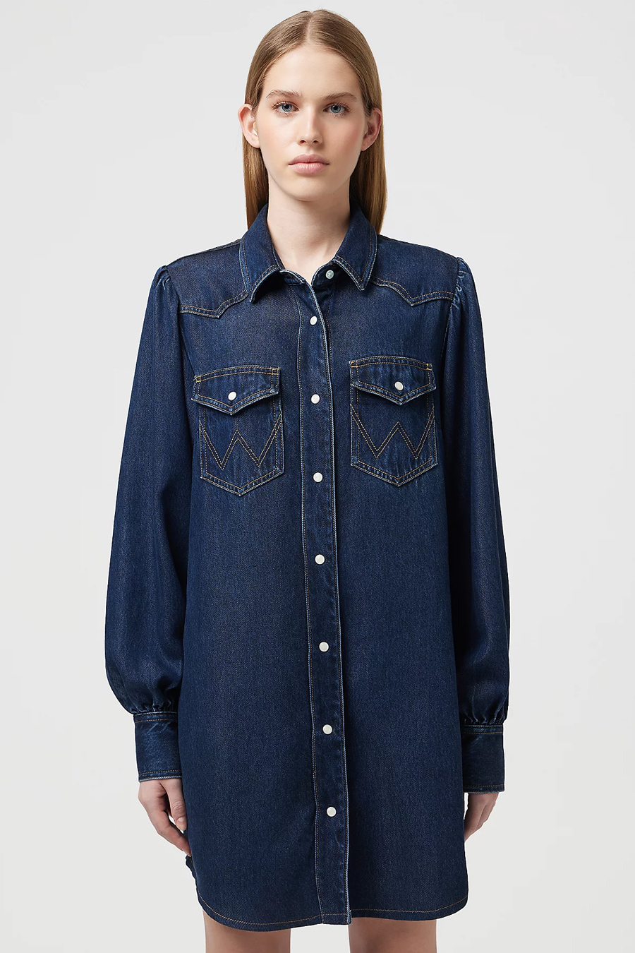 Denim dress WRANGLER 112350339