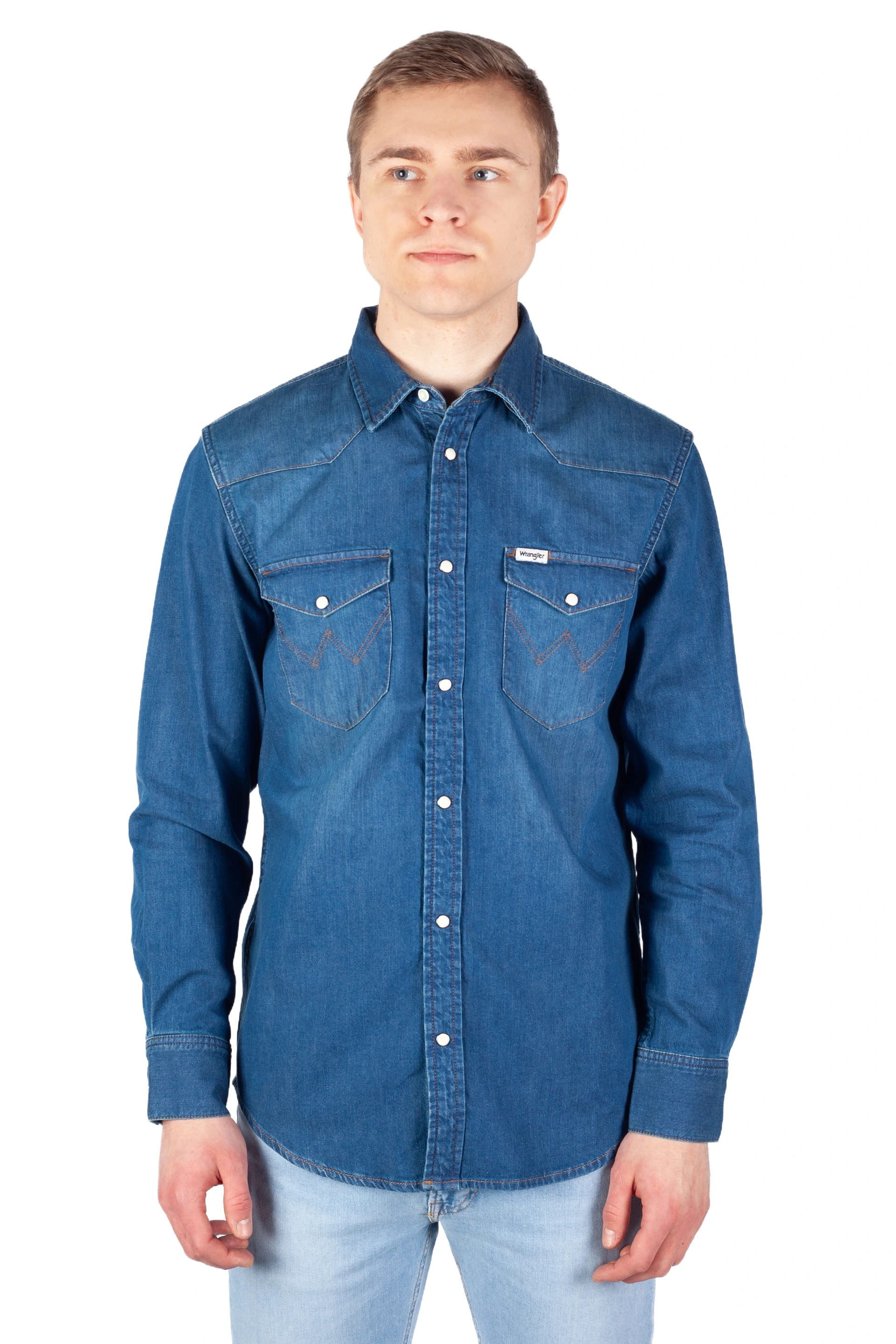 Denim shirt WRANGLER 112350464