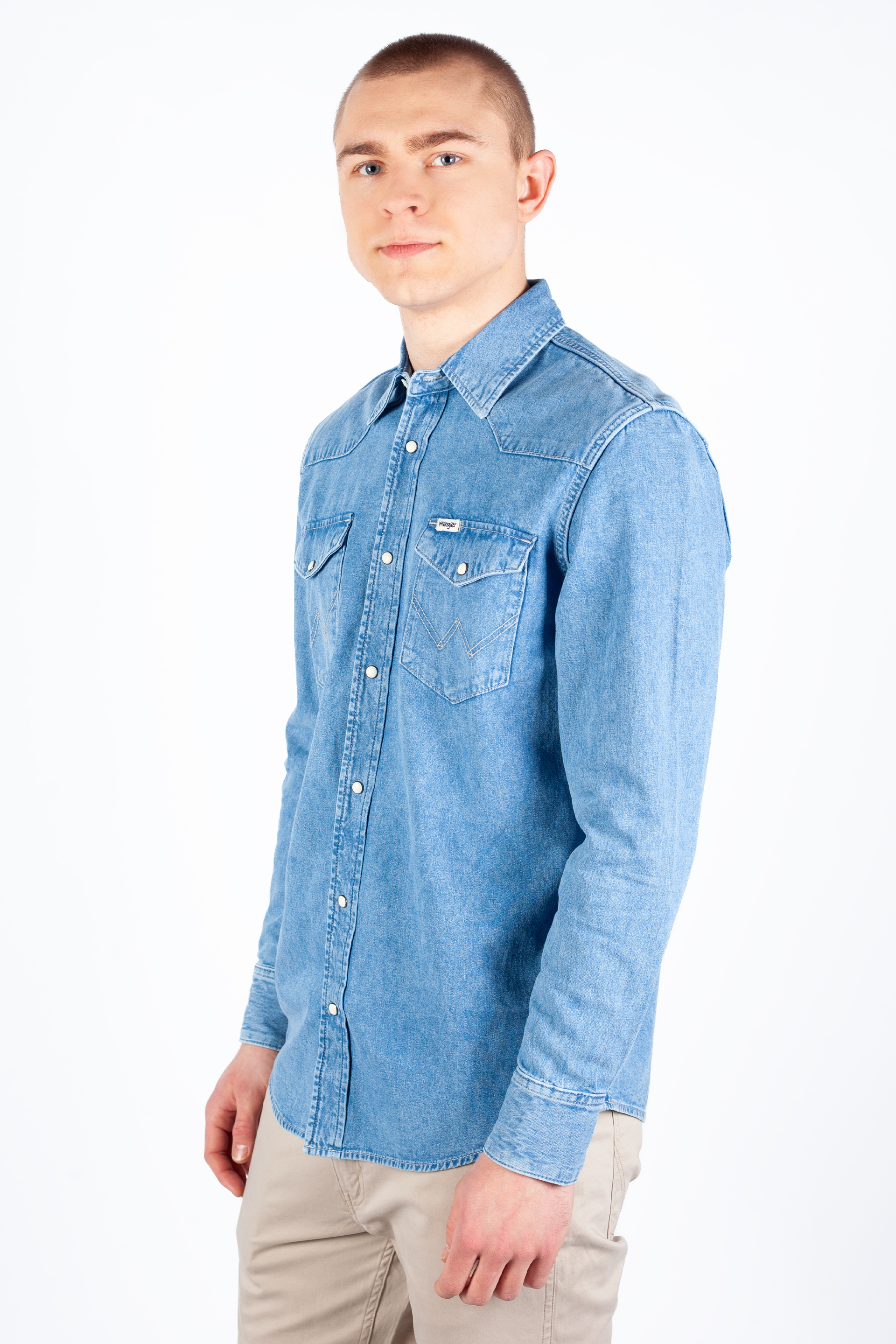 Denim shirt WRANGLER 112350465