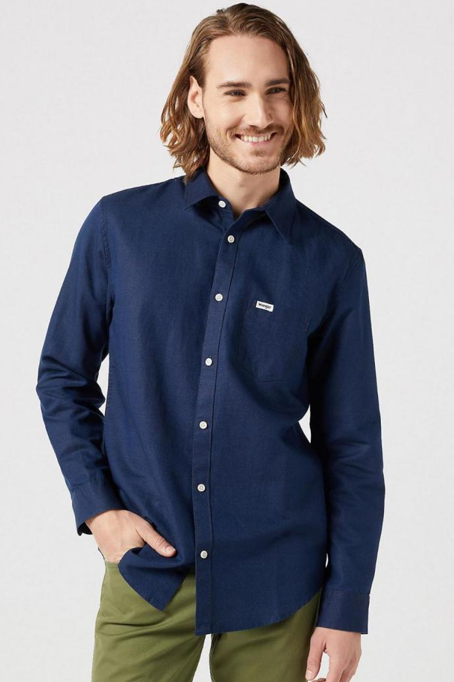 Linen shirt WRANGLER 112352186