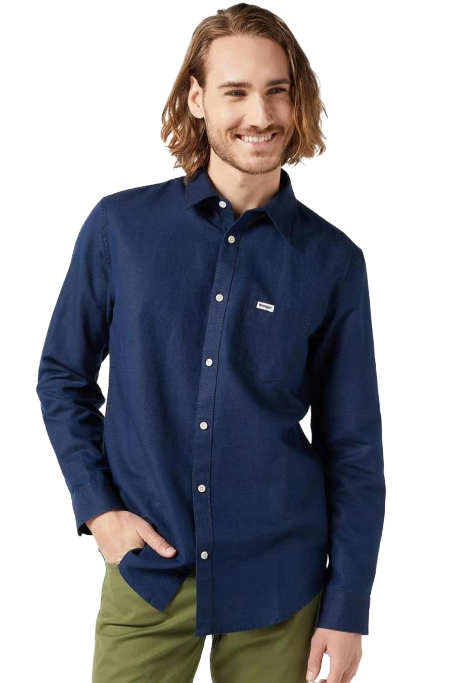 Linen shirt WRANGLER 112352186