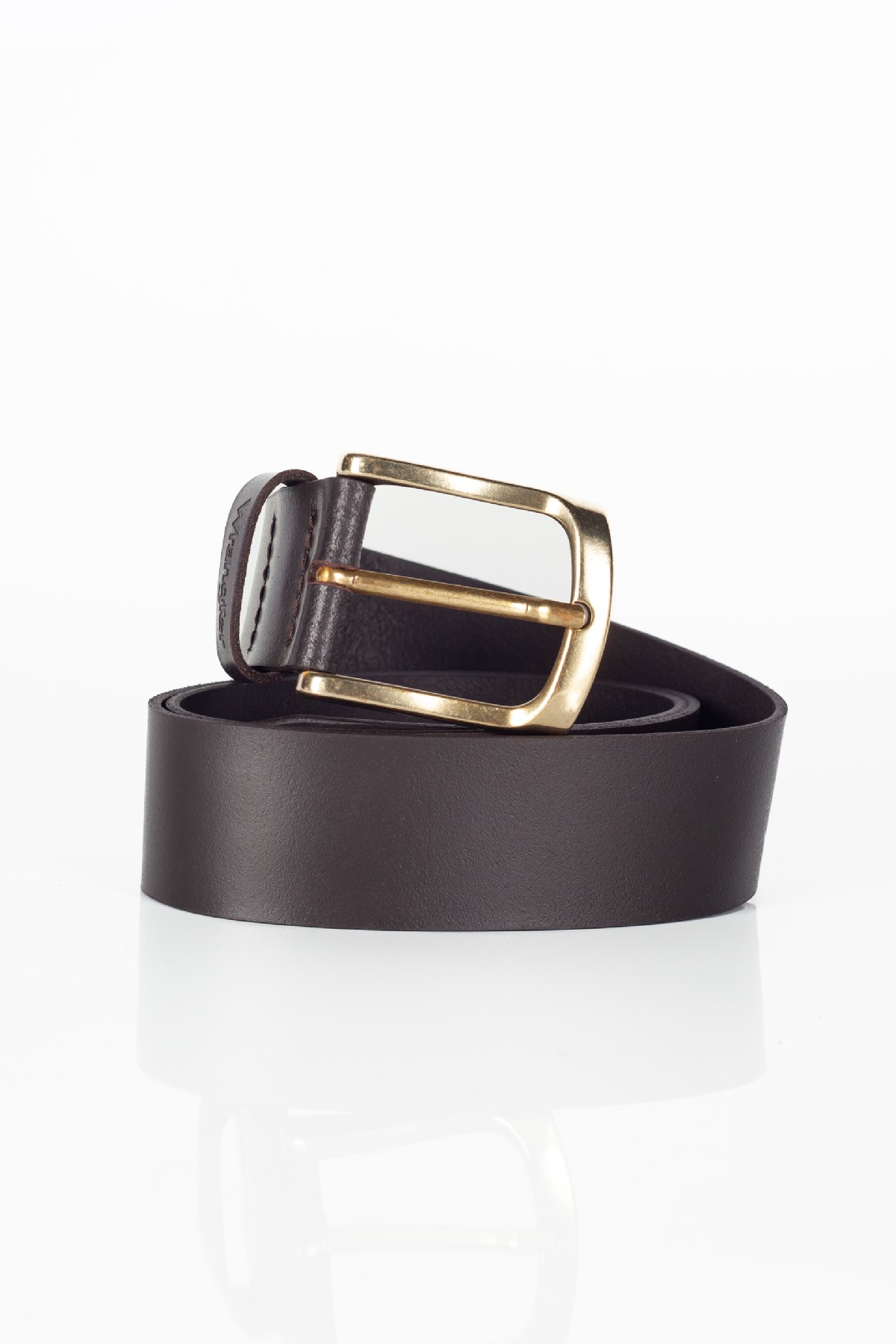 Leather belt WRANGLER 112352679