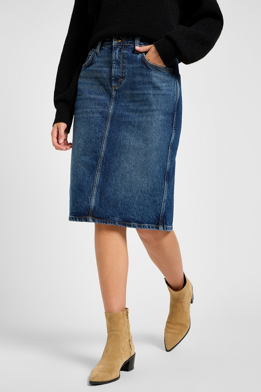 Denim skirt LEE 112355270