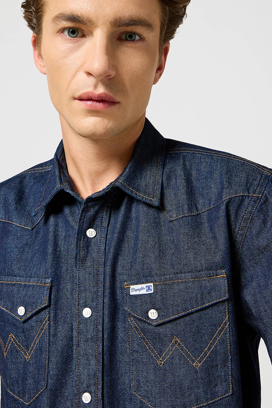 Denim shirt WRANGLER 112357737