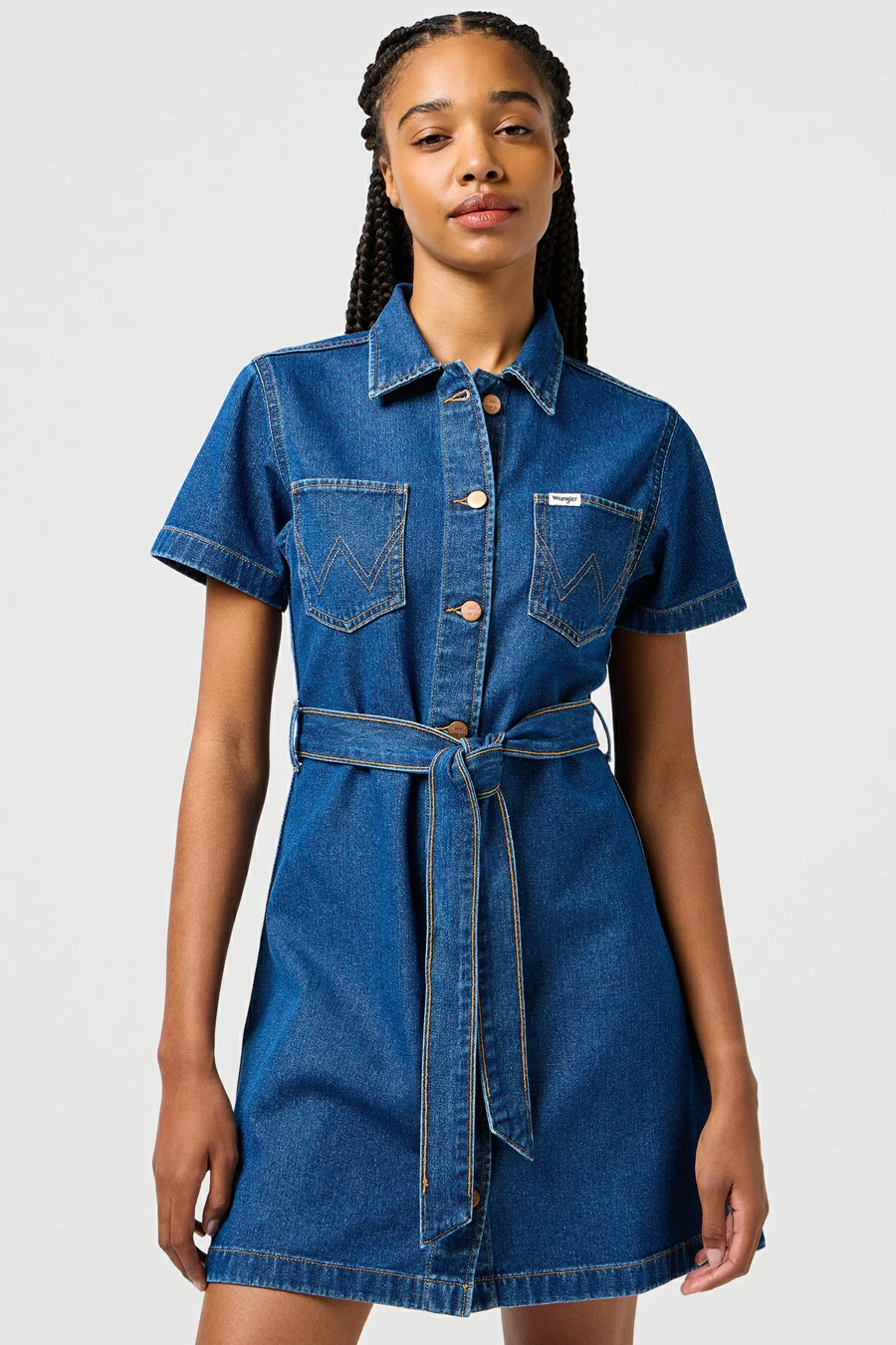 Denim dress WRANGLER 112362332