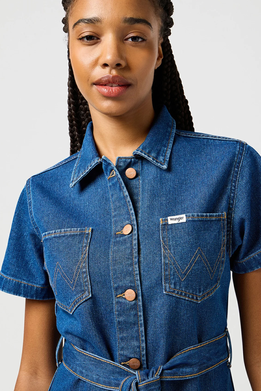 Denim dress WRANGLER 112362332