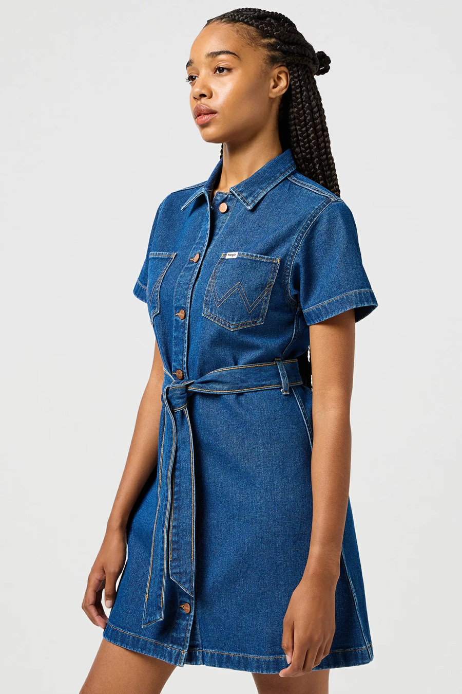 Denim dress WRANGLER 112362332