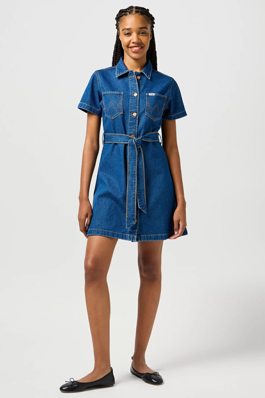 Denim dress WRANGLER 112362332