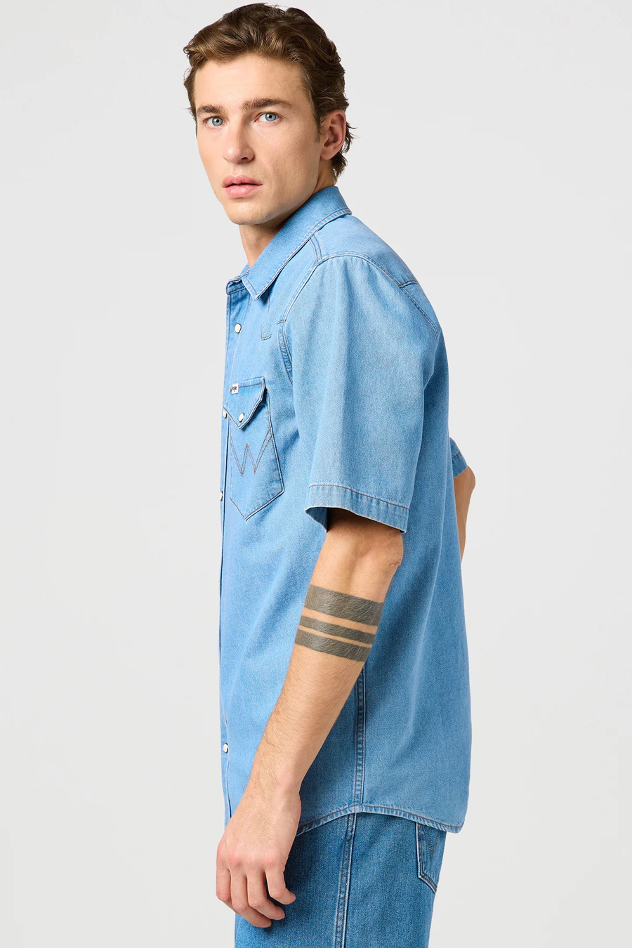 Denim shirt WRANGLER 112362375