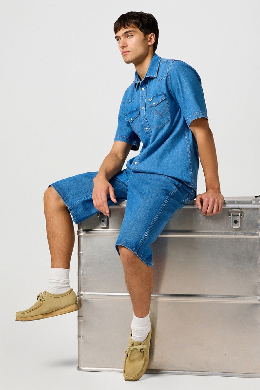 Denim shorts WRANGLER 112362509