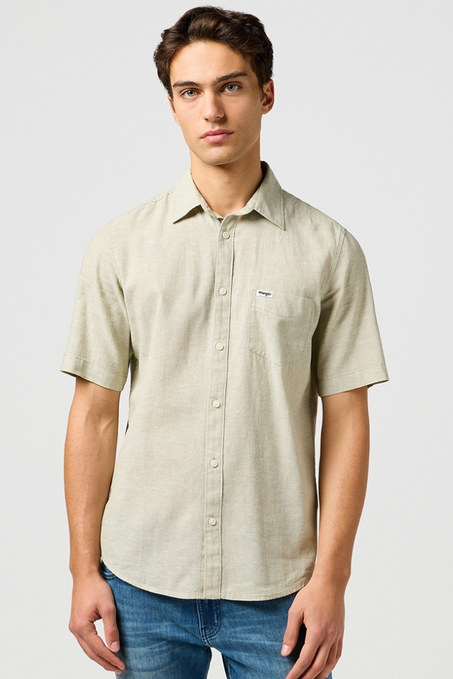 Linen shirt WRANGLER 112362730