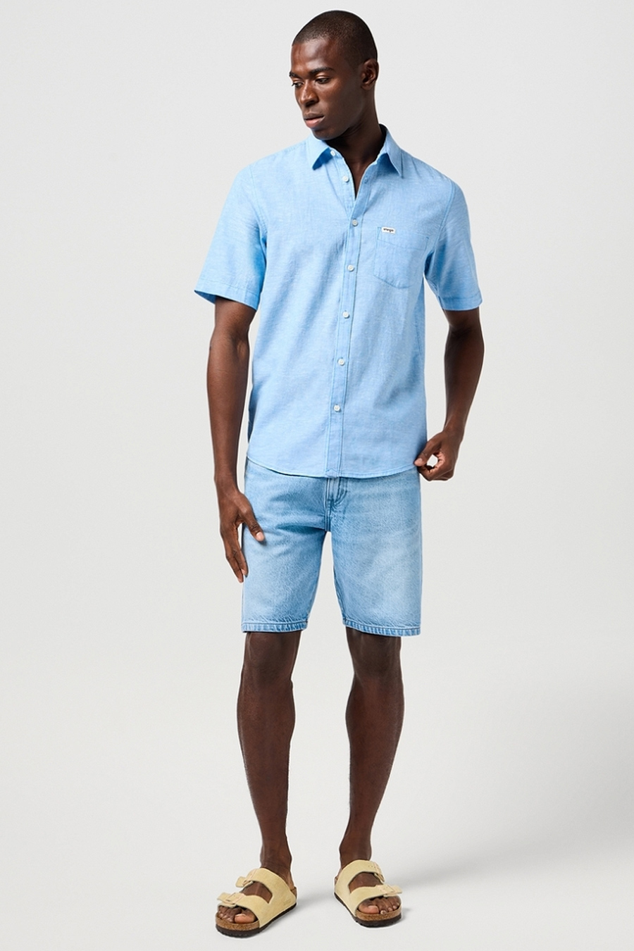 Linen shirt WRANGLER 112362731