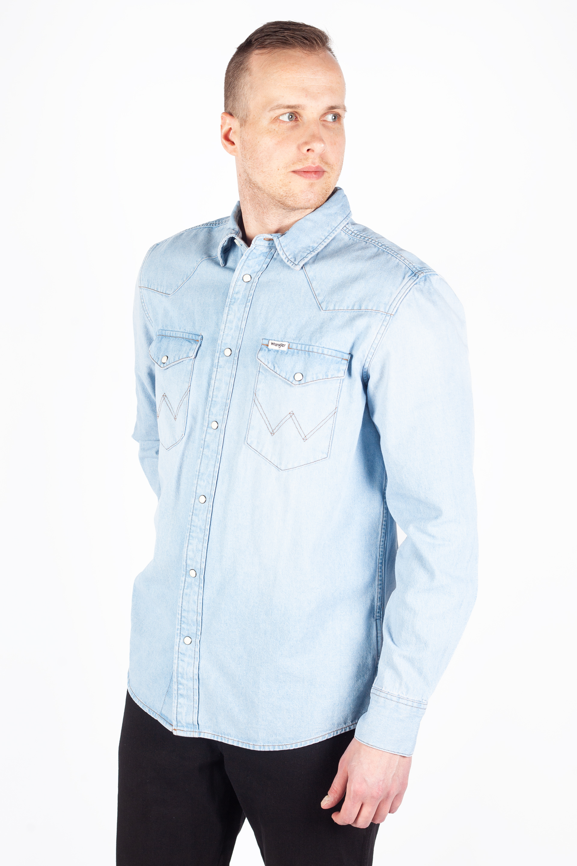 Denim shirt WRANGLER 112362745