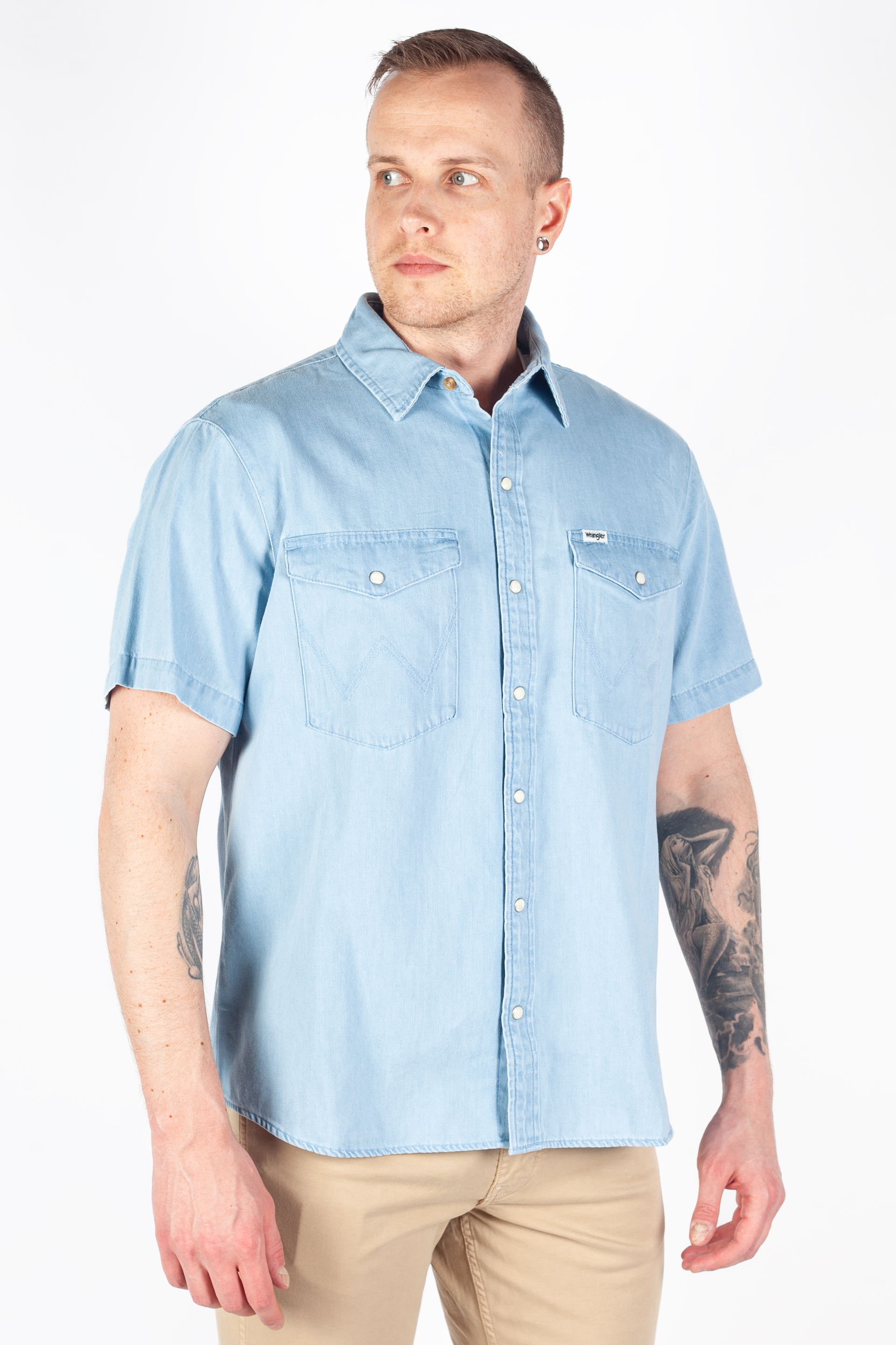 Denim shirt WRANGLER 112362749